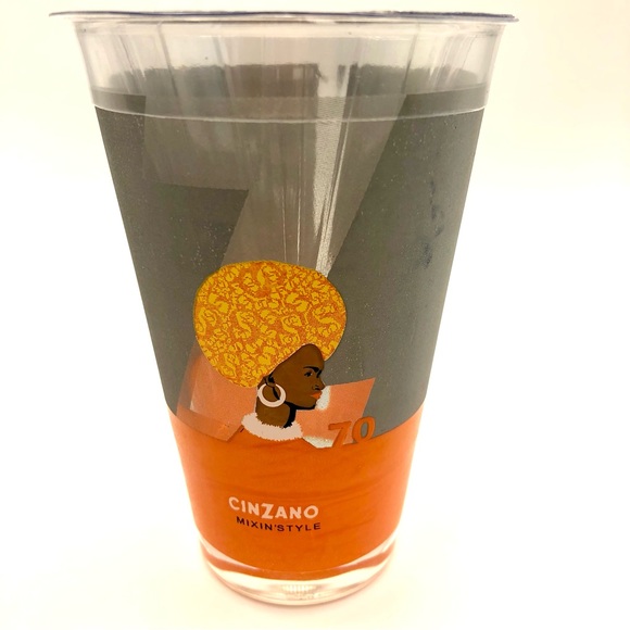 Vintage Cinzano bar ware, 4 glasses - Picture 6 of 8